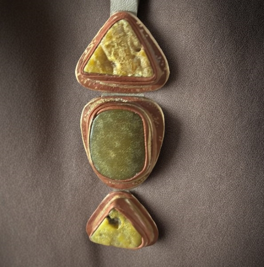 Кулон из серии "Рыба тотемная" - Сердце моря