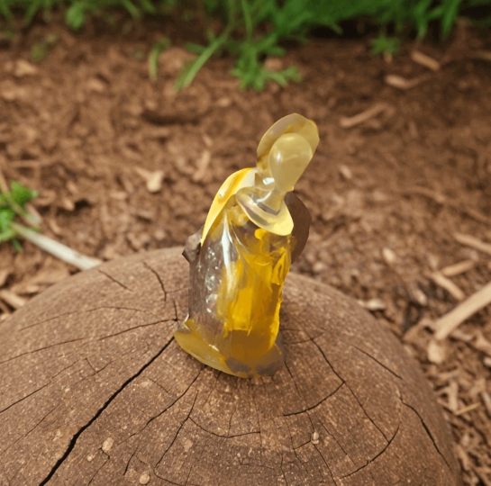 Ангелок из янтаря "Крылатая надежда"