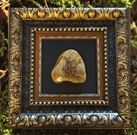 Картина из серии "Русская охота" - Всадники времени